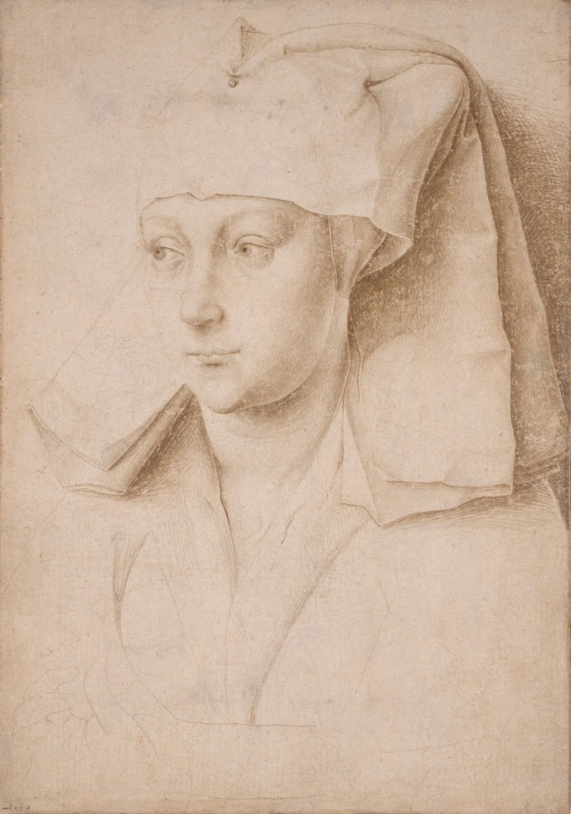 67d072b0c4bb Portrait of an unknown young woman Rogier van der Weyden 1435 1440 c. C The Trustees of the British Museum copy.